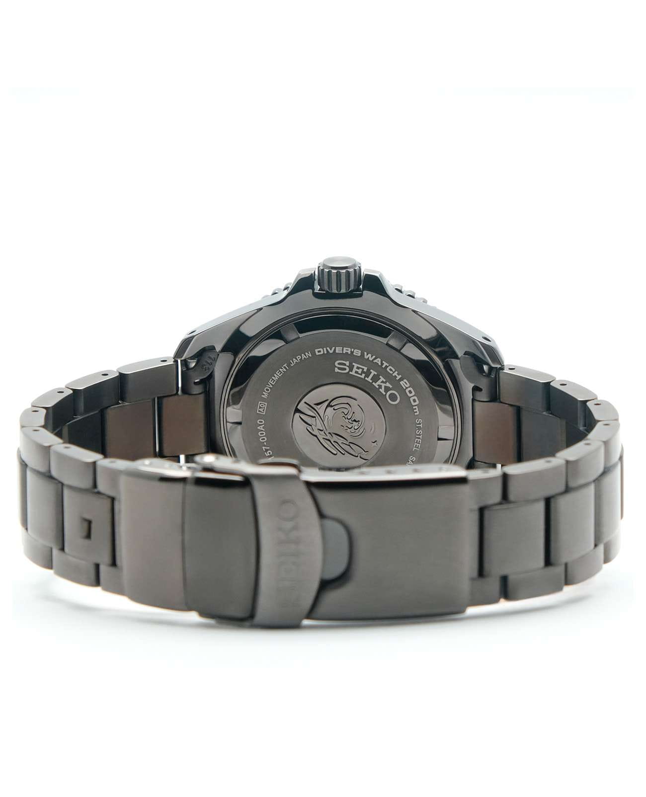 Seiko Seiko Prospex Sea SNE599P1 Sea - задняя крышка сталь металл корпуса, япония часы