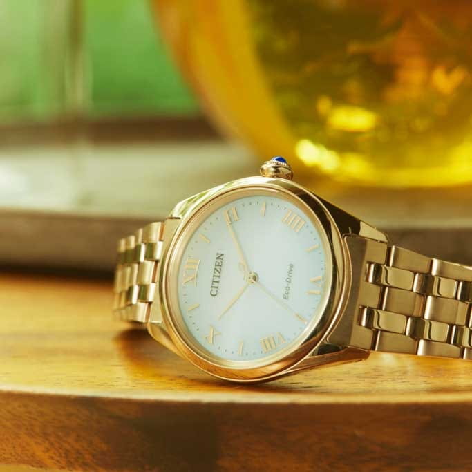 Citizen Citizen Citizen L EM1143-81X женские часы белый циферблат на запястье