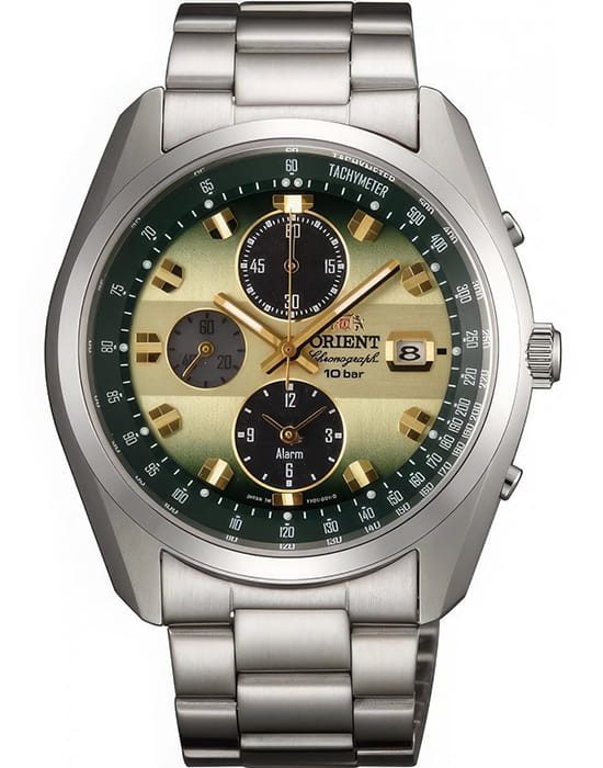 Orient Orient Neo70's Horizon WV0021TY  WV0021TY кварцевые мужские часы  циферблат, браслет нержавеющая сталь — вид спереди