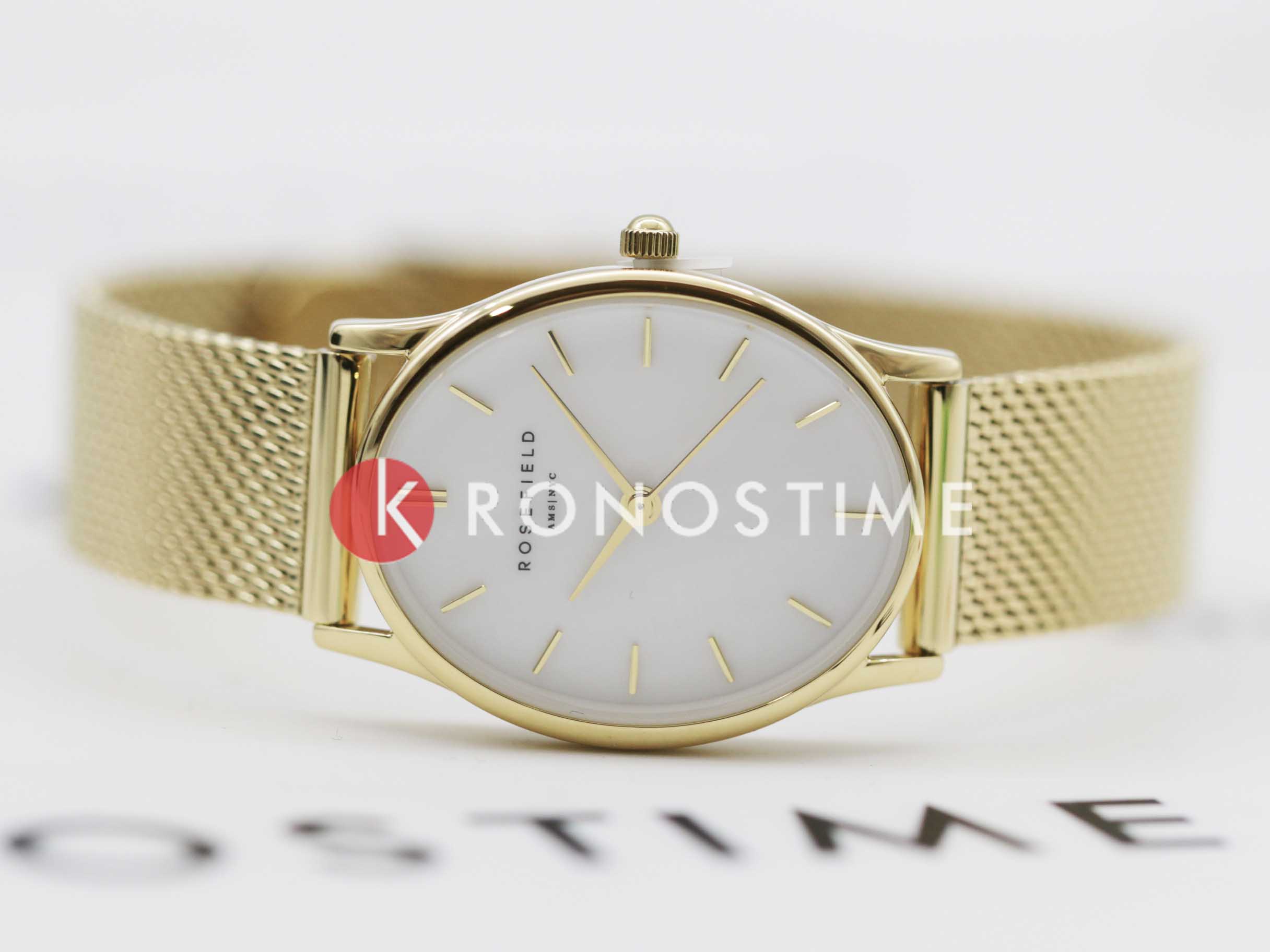 Rosefield Rosefield The Oval OWGMG-OV10,  сша женские часы на браслете сталь c pvd покрытием боковой вид