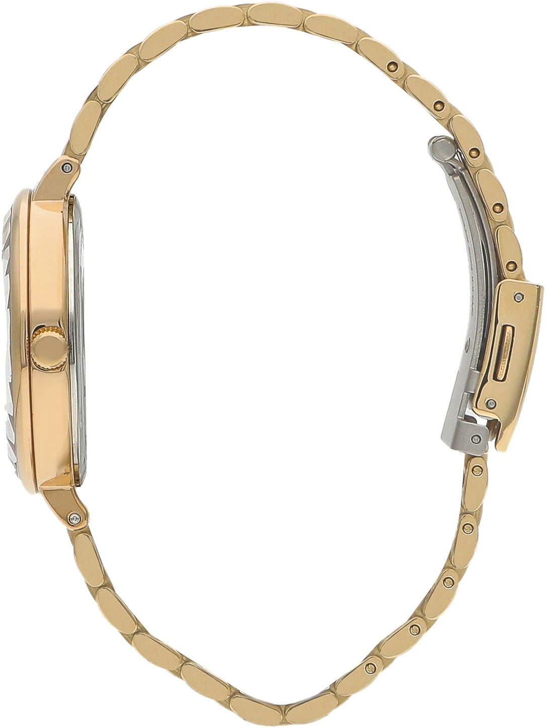 Lee Cooper Lee Cooper LC07610.130,  англия женские часы на браслете нержавеющая сталь с ip-покрытием боковой вид