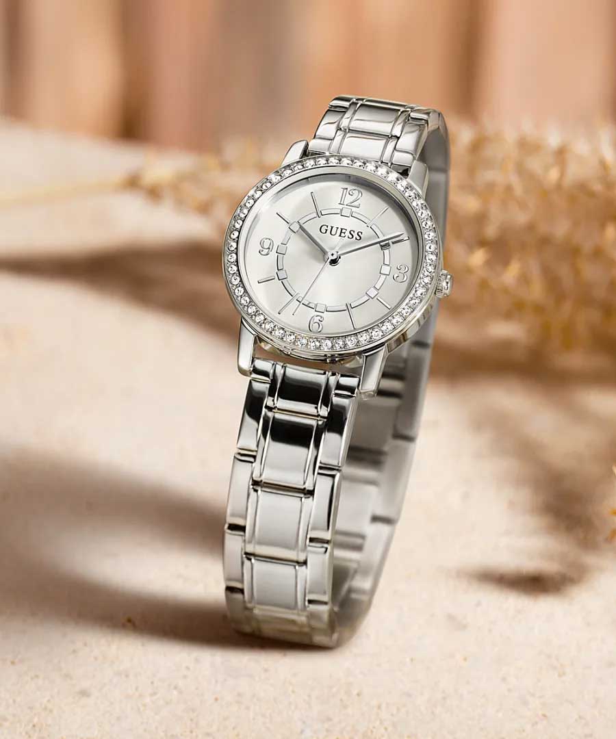 Guess Guess Dress Steel GW0468L1  - задняя крышка металл сталь корпуса, сша часы