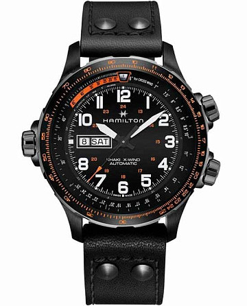 Hamilton Khaki Aviation X-Wind Day Date Auto Chrono H77785733
